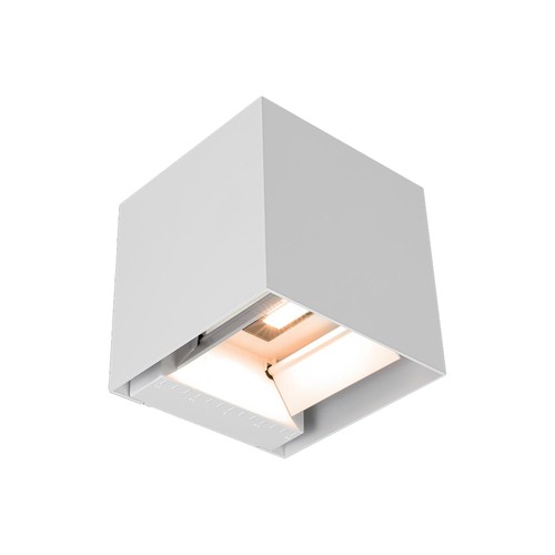 V-TAC Vegglampe 9W - COB LED, solcelle, PIR sensor, 4000K, hvit, IP65