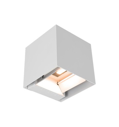 V-TAC Vegglampe 9W - COB LED, solcelle, PIR sensor, 4000K, hvit, IP65