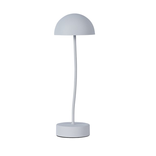 3W LED Bordlampe - Touch Dimbar, 3000K, hvit, Hus.