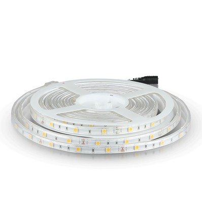 30 LED Stripelys 4.8W - 4000K, IP65