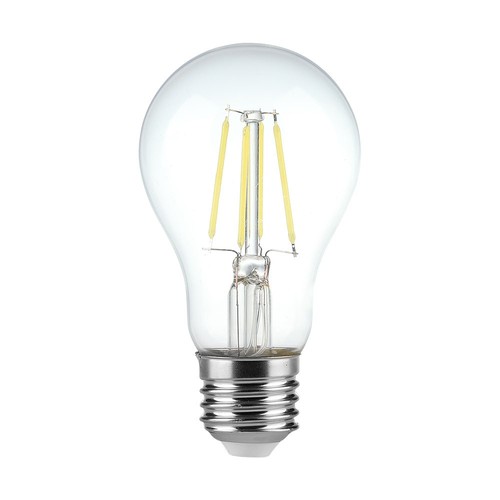 V-Tac Kulltrådspære 4W E27 - 6500K, A60