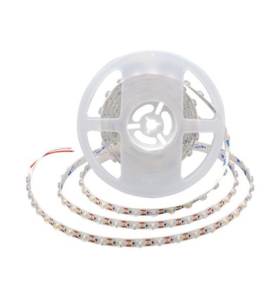 5m 18W/m LED strip, 135lm/W - 24V, 238 LED pr. meter, IP20, 6400K, dimbar