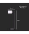 3W LED Bordlampe - Opp/Ned, Magnetisk, Touch, Dempbar, 3i1, Hvit, Hus