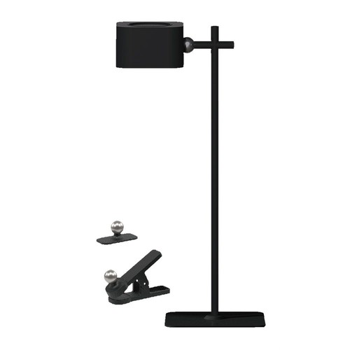 3W LED Bordlampe - Opp/Ned, Magnetisk, Touch-dimbar, 3i1, Svart, Hus