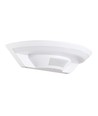 10W LED vegglampe med sensor, Samsung chip - IP54, 900lm, hvit, 5 års garanti