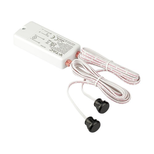 Infrarød Dørsensor - Hvit Kabinett, 230V, maks 200W