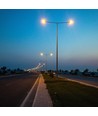 V-Tac 50W LED gatelys - Samsung LED-brikke, Ø60mm, IP65,