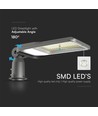 V-Tac 50W LED gatelys - Samsung LED-brikke, Ø60mm, IP65,