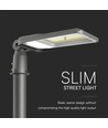 V-Tac 50W LED gatelys - Samsung LED-brikke, Ø60mm, IP65,