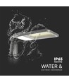 V-Tac 50W LED gatelys - Samsung LED-brikke, Ø60mm, IP65,