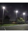 100W flomlys - Samsung, 1m kabel, 6500K, hvit, grå glass, arbeidslampe