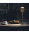 1,5W LED - Bordlampe, Touch, Dimbare, 3000K, IP54, Sand Cortenfarget Hus