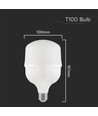 T100 LED Pære 30W E27 - Plast, 6500K