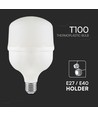 T100 LED Pære 30W E27 - Plast, 6500K