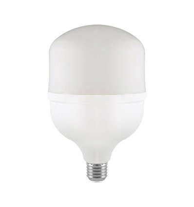 E27 60W LED-pære - T160, med E40-sokkeladapter