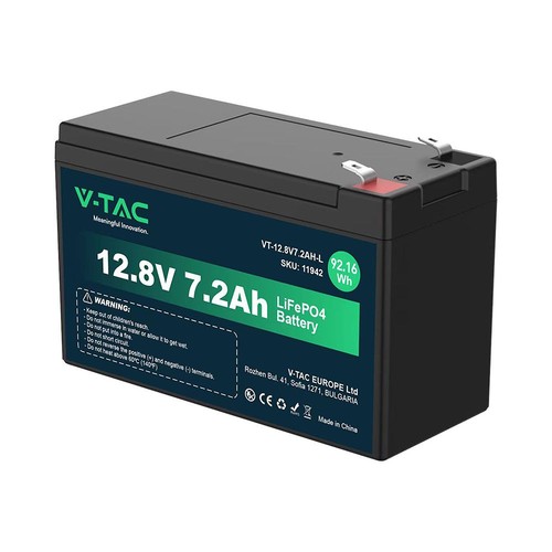 7.2Ah-L Litium Batteri - 12.8V, 7.2 Ah