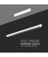 36W LED lineær hengelampe - Samsung-linse type 3I1, hvit