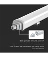 60cm 18W vanntett komplett LED-armatur - Samsung, IP65, 6500K, GT-Series