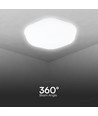 60W Designer LED taklampe med fjernkontroll - 6000lm, dimbar, 3-i-1 CCT, inkl. lyskilde