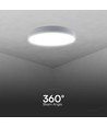 V-Tac Rund 40W LED taklampe, CCT - 3 lysfarger og dimming via fjernkontroll, Ø40cm