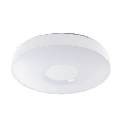 LED Designer Taklampe - 30W/60W/30W, Fjernkontroll, Dimbart, Victory, Hvitt Deksel