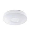 60W LED designer taklampe med fjernkontroll - 6000lm, dimbar, 3-i-1 CCT, hvit cover