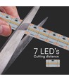 5m 21W/m LED strip, RA90 - 24V, 700 LED pr. meter, 6400K, IP20, SMD 2110