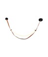 12W Designer taklampe - 1440lm, L166cm, metall, brun