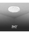 LED Designer Dome-lampe - 30W/60W/30W, Fjernkontroll, Biehive-deksel, Dempbar.