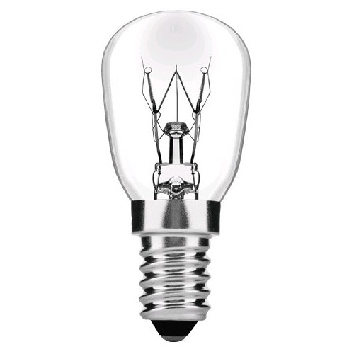 E14 25W halogen ovnspære - 130lm, maks. 300°C