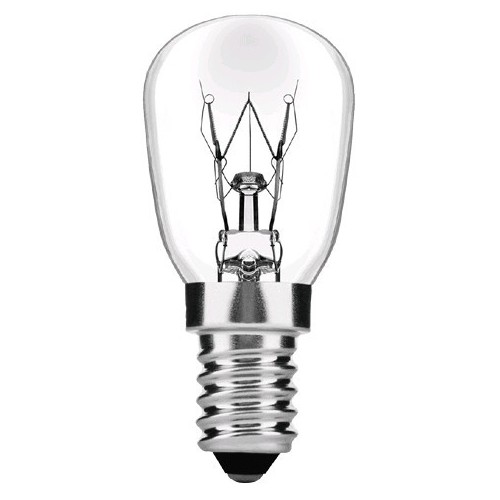 Ovnpære E14 - 25W Halogen, 130lm, maks. 300°C