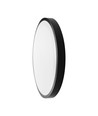 18W LED sensorlampe - IP44, Ø29,5cm, sort kant, innebygd sensor, fjernkontroll, inkl. lyskilde
