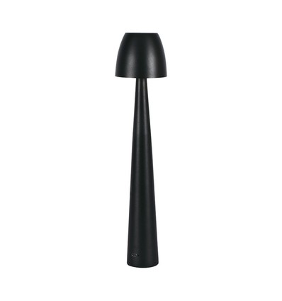 3W oppladbar bordlampe - LED, 80x370mm, 3i1, dimbar, svart