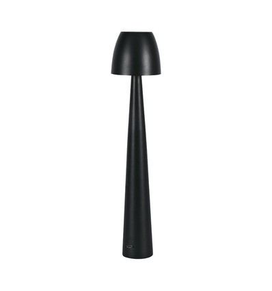 3W oppladbar LED bordlampe, sort - Dimbar CCT, 3-trinns touch, inkl. USB kabel