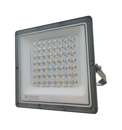 50W LED lyskaster - 3-i-1, Gun Grey hus.