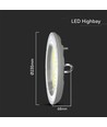 NO: VT-91100CCT 100W LED HIGHBAY 3IN1