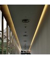 10m 12,5W/m COB-LED strip sett, 3000K - IP65, 1100lm/m, 286 LED pr. meter, 8mm bredde
