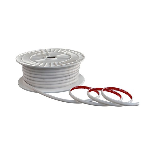 50m 12W/m COB-LED strip, 3000K - IP65, 286 LED pr. meter, fleksibel, 50 meter rull