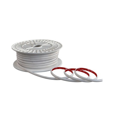 50m 12W/m COB-LED strip, 3000K - IP65, 286 LED pr. meter, fleksibel, 50 meter rull