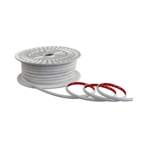 286 LED Strip Lys 12.5W/m - 4000K, 50m/rull, 220V, IP65