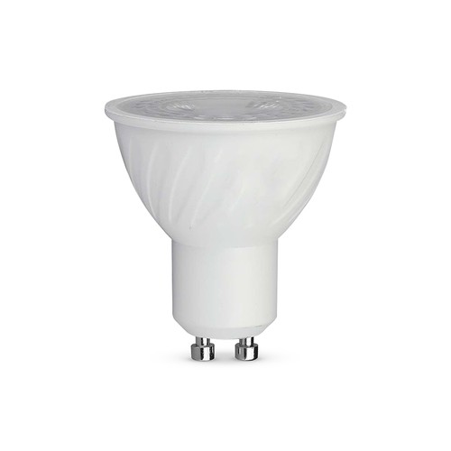 GU10 6W LED-pære - 445lm, 110°, 4000K, erstatter 60W