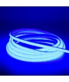 5 m.vanntett Blå Neon COB LED strip - 230V, IP67, 288 LED, 11,5W/m, kan kuttes hver 10cm