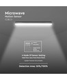 120cm 36W vanntett komplett LED armatur med sensor - 120lm/W, Samsung LED chip, IP65, mikrobølgesensor