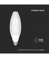 Olivelampe LED 60W E40 - Samsung Chip, 6500K