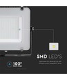 V-Tac 150W LED lyskaster - Samsung LED chip, arbeidslampe, utendørs