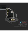 GU10 Downlight - Sort, IP20