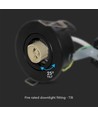GU10 Downlight - Sort, IP20