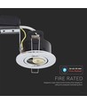 GU10 Downlight - Børstet stål, IP20