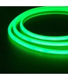 5 m.vanntett Grønn Neon COB LED strip - 230V, IP67, 288 LED, 11,5W/m, kan kuttes hver 50cm