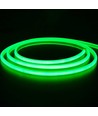 5 m.vanntett Grønn Neon COB LED strip - 230V, IP67, 288 LED, 11,5W/m, kan kuttes hver 50cm